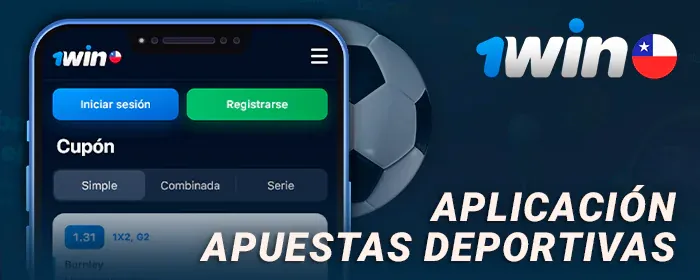 Boleto deportivo de 1win en el cliente móvil