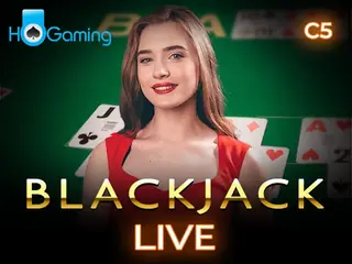 Blackjack en vivo en 1win